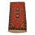 Malatya Rug Bag 1’10” X 3’8” Red Wool Vintage Tribal Hand-Knotted Carpet For Sale