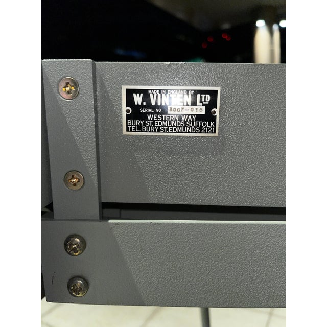 Vinten Professional Broadcasting Tri-Track Dolly & Jib Arm With Post Head Camera Base For Sale - Image 11 of 12