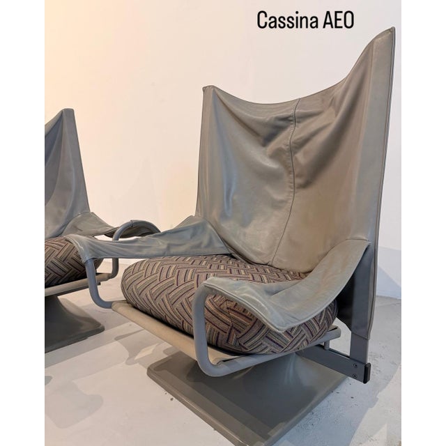 AEO Chiars by Paolo Deganello for Cassina, 1980s, Set of 2 For Sale - Image 12 of 12