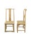 2020s Natural Wood Color Vintage Dining Chairs, Set of 4 For Sale - Image 5 of 12