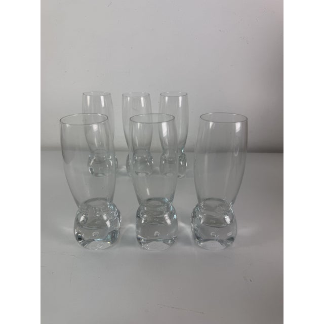 Vintage Bohemian Crystal Whiskey Glasses, 1970s, Set of 6 For Sale - Image 12 of 13