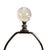 Mid 20th Century A Pair of Mid-Century Hair-on-Hide Wrapped Table Lamps With Brass Trim For Sale - Image 5 of 18