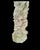 Serena & Lily 1990s Coastal White Carved Coral Seaside Clamshell Tall Floor Lamp With Shade For Sale - Image 4 of 9