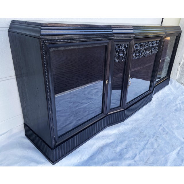 19th Century European Historicism Neo-Renaissance Display Cabinet, 1880s For Sale - Image 10 of 18