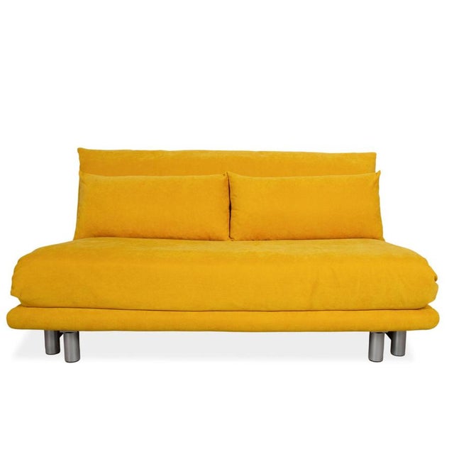 Yellow Fabric Multy Three-Seater Sofa with Manual Sleeper Function from Ligne Roset For Sale - Image 11 of 11