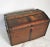 Vintage Wood and Metal Trunk For Sale - Image 3 of 15