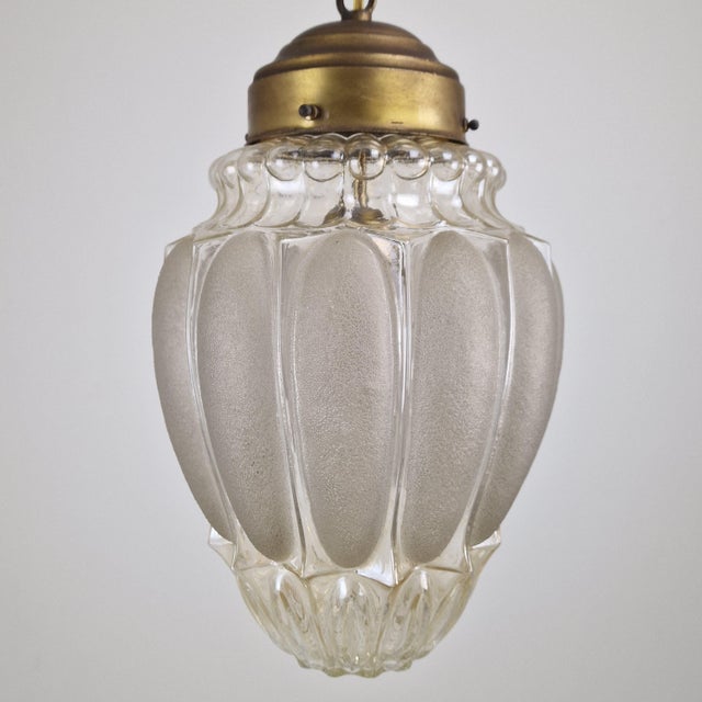 1970s Italian Murano Glass Pendant Lamp from Mazzega, 1970s For Sale - Image 5 of 13