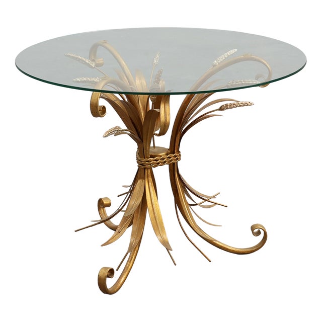 Sheaf of Wheat Coffee Table in the style of Coco Chanel, France, 1960 For Sale