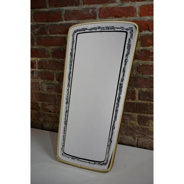 1950s Mid-Century Free-Form Mirror, 1950s For Sale - Image 5 of 10