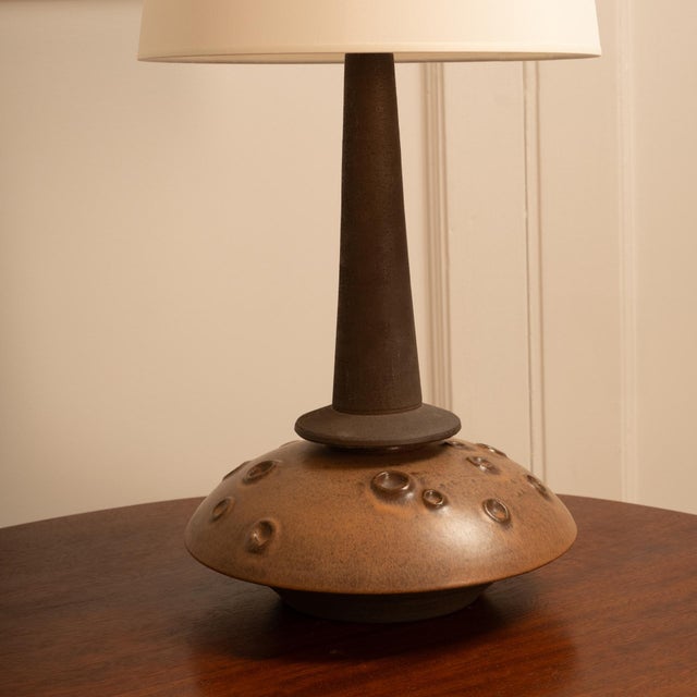 Ceramic Danish Lamp from Egehus, 1970s For Sale - Image 7 of 8