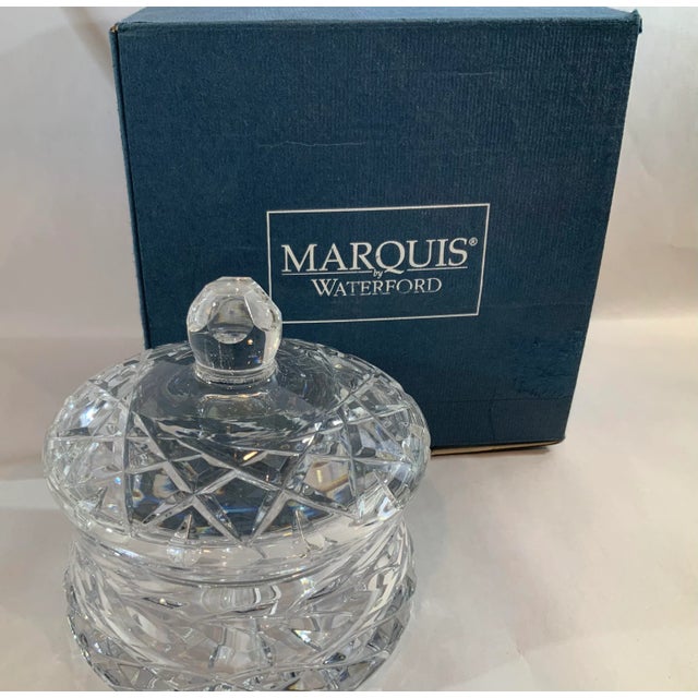 Transparent Late 20th Century Waterford Lidded Dish/Bowl For Sale - Image 8 of 10