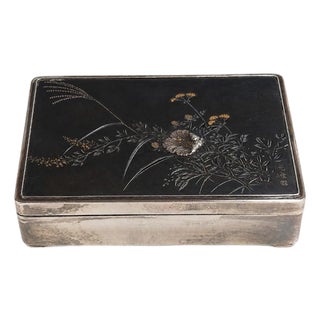 Antique Japanese Imperial Grade Trinket Box For Sale