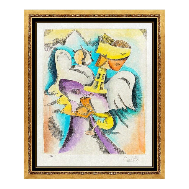 1990s Garden Angel, Alexandra Nechita For Sale