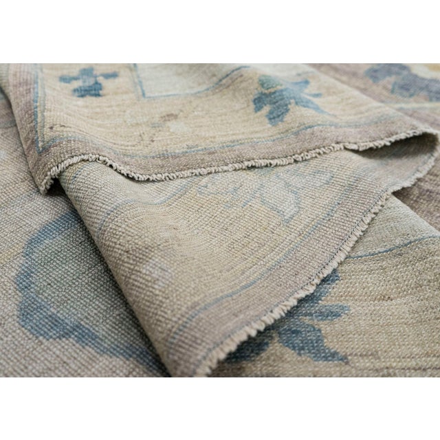Turkish Oushak Antique Look Rug 12' x 15'4" #21304 For Sale In Houston - Image 6 of 8