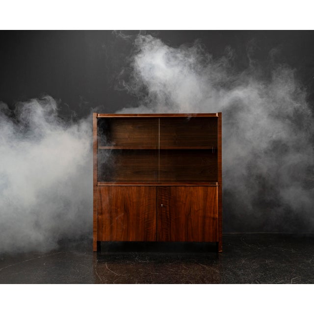 Art Deco Cabinet in Mahogany by Bruno Paul for Veb Deutsche Werkstätten Hellerau, 1930s For Sale - Image 9 of 18