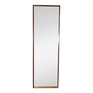 Mid Century Modern Vintage Teak Framed Mirror by LB Kofod Larsen for G Plan For Sale