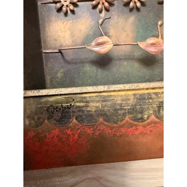 Vintage 1970s C. Jeré (Curtis Jeré) Large-Scale Carnival Wall Sculpture, Signed “C. Jeré For Sale - Image 11 of 16