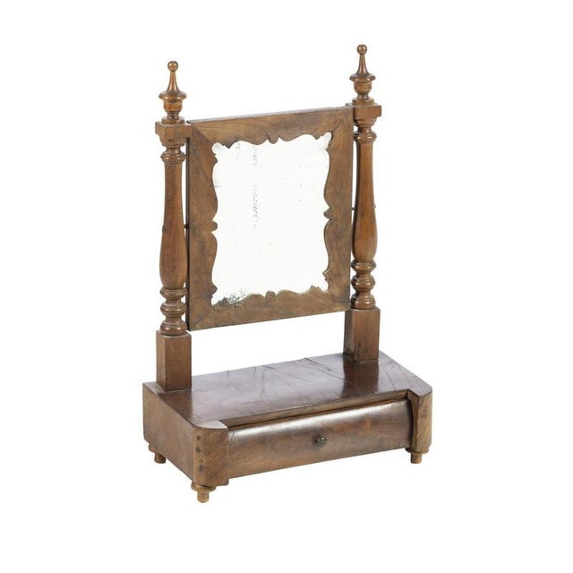 Dressing Table with Tilting Mirror, 19th Century For Sale - Image 6 of 6