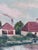 Landscape with Farmhouse, Oil Painting, Framed For Sale - Image 14 of 18