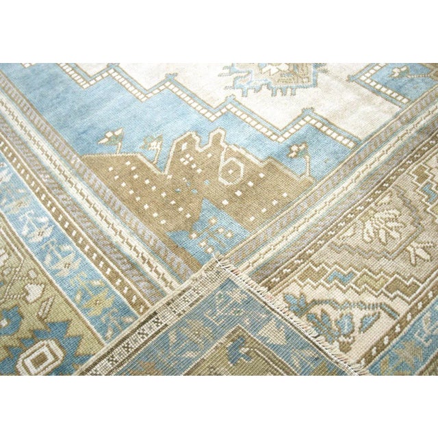 1960s Turkish Oushak Rug For Sale - Image 4 of 7
