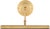 Emery 12" Picture Light in Hand-Rubbed Antique Brass Designer: Amber Lewis Finish: Hand-Rubbed Antique Brass Height: 4.5"...