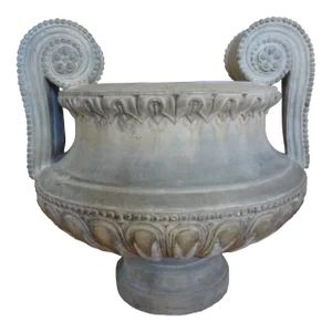 Monumental 18th Century French Louis XVI Terracotta Urn