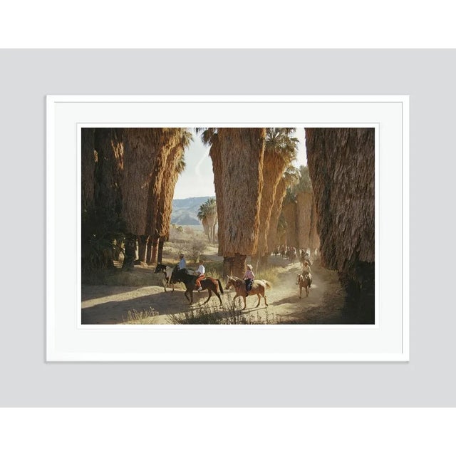 Modern Early Riders 1970 by Slim Aarons Framed C-Print For Sale - Image 3 of 3