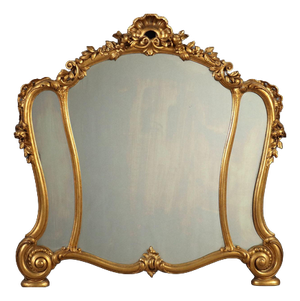 Carved and Gilded Style Mirror