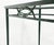 1980s Attributed to Mario Papperzini for Janus Et Cie Green Iron and Glass Console Table For Sale - Image 18 of 18