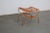 Vintage Mid-Century Modern Atomic Orange Metal Stool For Sale - Image 13 of 13