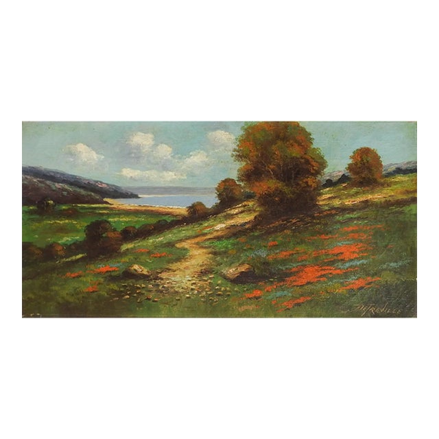 Late 19th Century California Coastal Landscape Painting For Sale