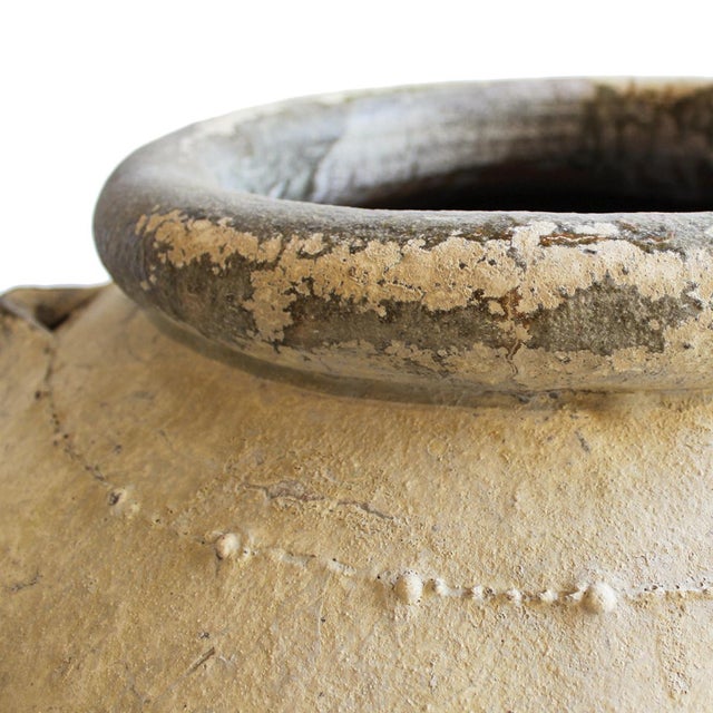 Tall Pilsner Earth Ware Vintage Pot Planter For Sale In Los Angeles - Image 6 of 6