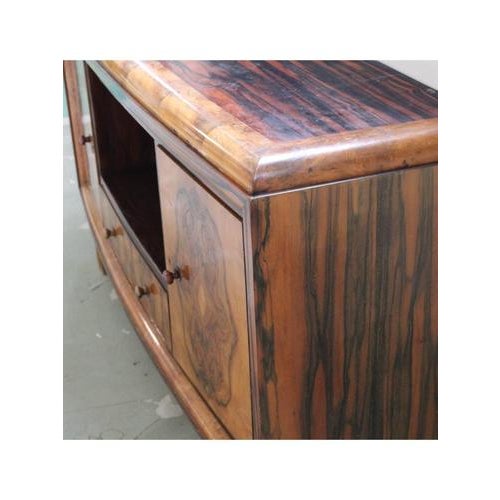 Wood Vintage Art Deco Italian Sideboard, 1930s For Sale - Image 7 of 13