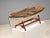 Reimagined Boat-Form Coffee Table with Glass Top For Sale - Image 9 of 11