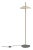 Signal Floor Lamp / Reading Light, Brass, by Souda, Modern, Minimal, Plug In For Sale