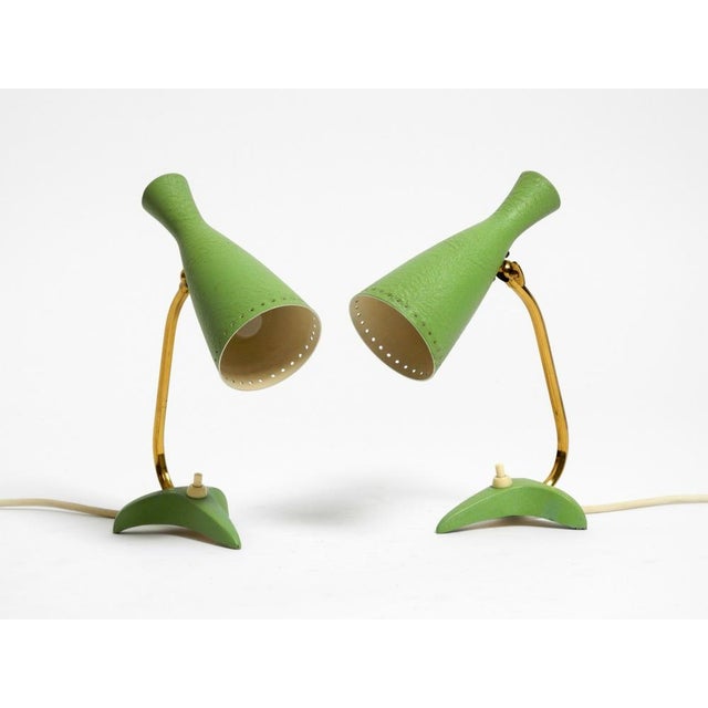 Mid-Century Modern Mid-Century Modern Diabolo Crows Foot Table Lamps from Cosack, 1950s, Set of 2 For Sale - Image 3 of 18