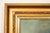 Green Allan Rutherford Wilber Original Artist Signed "River Walk" Oil Painting on Canvas in Carved Giltwood Frame For Sale - Image 8 of 14