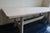 Wood Large Brutalist Oak Trestle Table, 1940s For Sale - Image 7 of 18