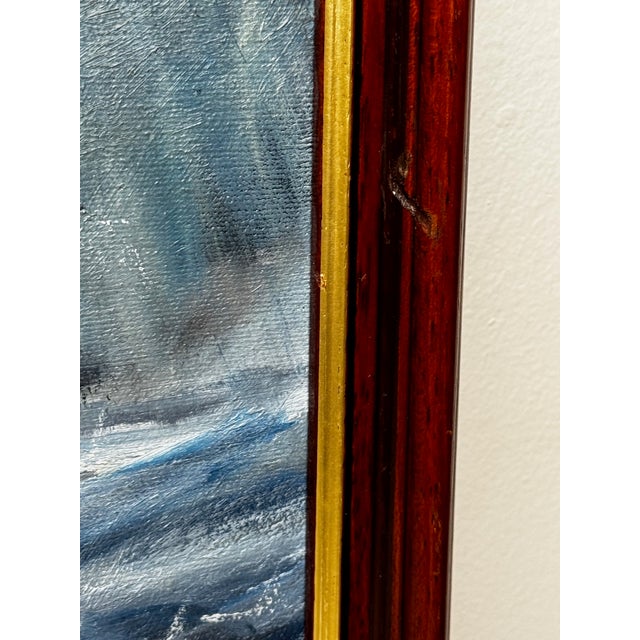 Oil Painting Kingston Peridot (H591), Fishing Trawler Tragedy Lost in the Arctic Gale, January 1968 Framed For Sale - Image 14 of 18