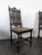 2000 - 2009 Henri II Chairs in Openwork Carved Oak with Caned Seats, Set of 6 For Sale - Image 5 of 11