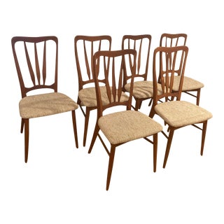1960s Niels Koefoed “Ingrid” Dining Chairs for Koefoeds Hornslet - Set of 6 For Sale