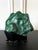 Malachite Rock on Display Stand as a Viewing Stone For Sale - Image 4 of 11