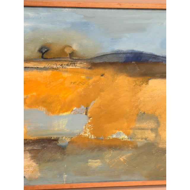 Peter Prütz, Landskapskomposition, 1950s, Oil Painting on Panel, Framed For Sale - Image 5 of 10