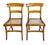 Traditional Antique Federal Period Pair of Birds Eye Maple & Tiger Maple Chairs For Sale - Image 3 of 12