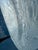 Transparent Monumental Textured Art Acrylic Abstract Sculpture on Brushed Aluminum Base by Sally Mattikow For Sale - Image 8 of 9