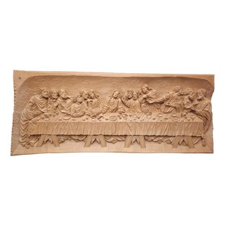 Handcrafted Signed Wall Sculpture by Emrich Mussner, 1976 For Sale