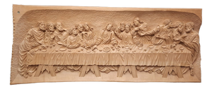 Handcrafted Signed Wall Sculpture by Emrich Mussner, 1976