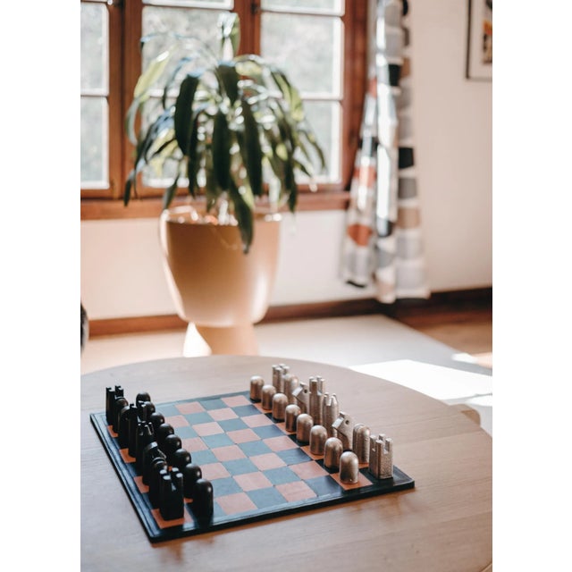 Carl Auböck chess set, originally designed in the 1950s. Authorized re-edition of a design originally produced by Carl...
