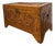 Hand Carved Wooden Storage Chest For Sale