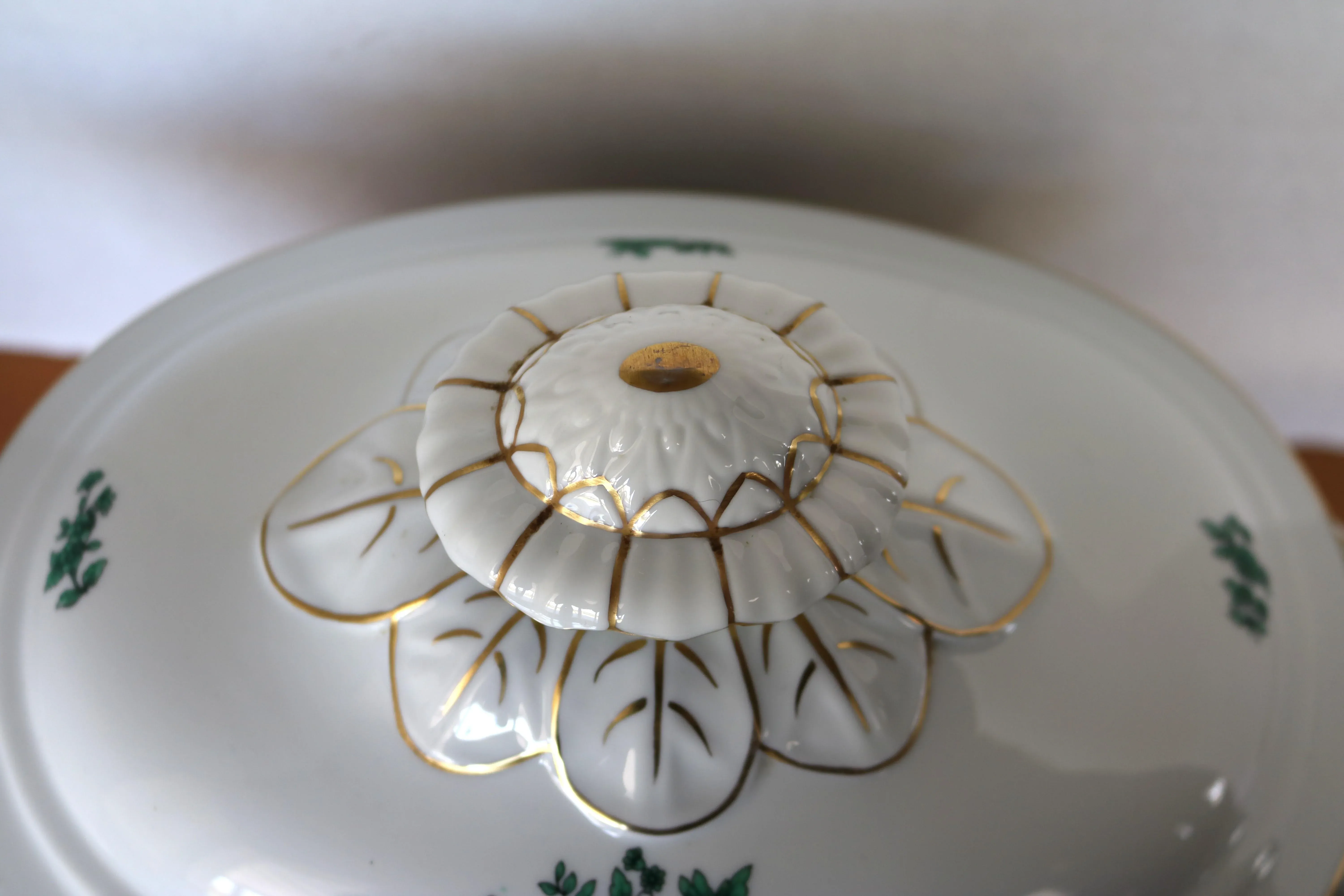 Late 20th Century Vista Alegre for Mottahedeh Porcelain Oval